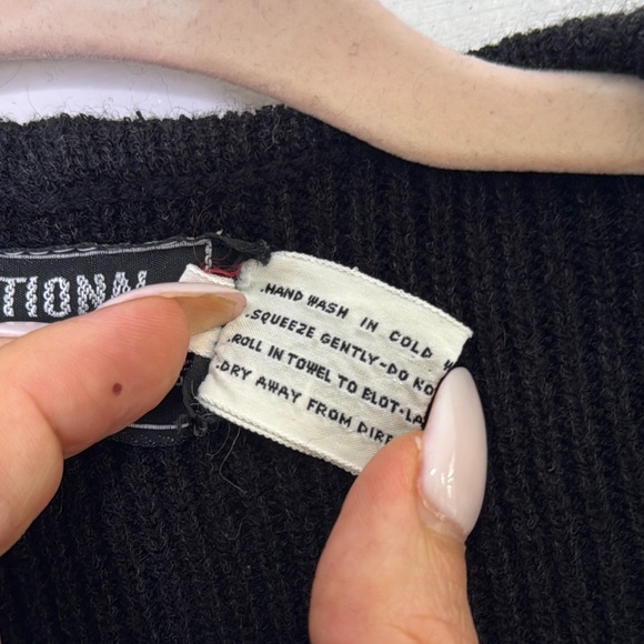 26 International Black Buttoned Sheath Dress - Picture 3 of 8